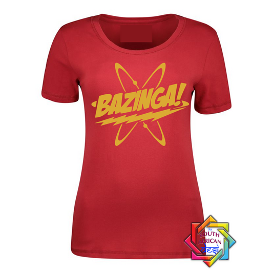 BAZINGA | BIG BANG THEORY INSPIRED T SHIRT