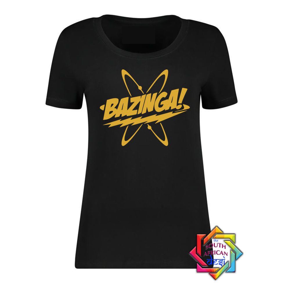 BAZINGA | BIG BANG THEORY INSPIRED T SHIRT