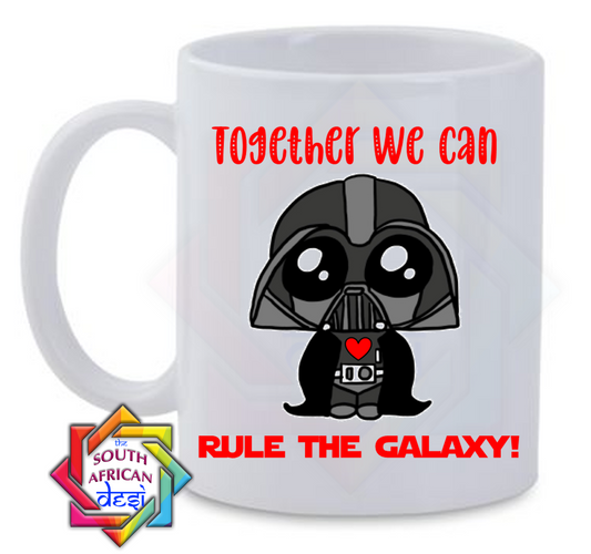 TOGETHER WE CAN RULE THE GALAXY | STAR WARS INSPIRED VALENTINES DAY MUG