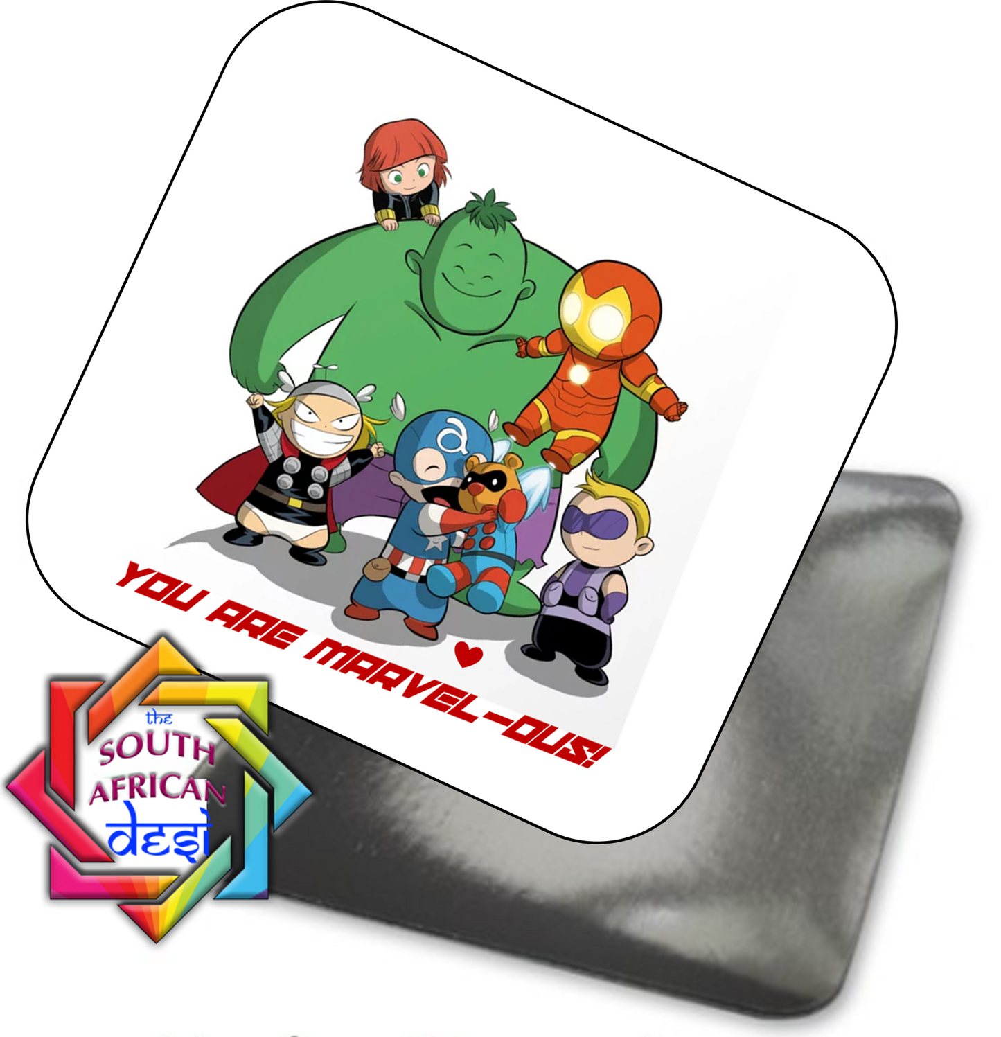 YOU ARE MARVEL-OUS | MARVEL INSPIRED MAGNET - VALENTINE'S DAY