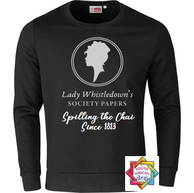 LADY WHISTLEDOWN'S - SPILL THE CHAI (BRIDGERTON INSPIRED) HOODIE/SWEATER | UNISEX