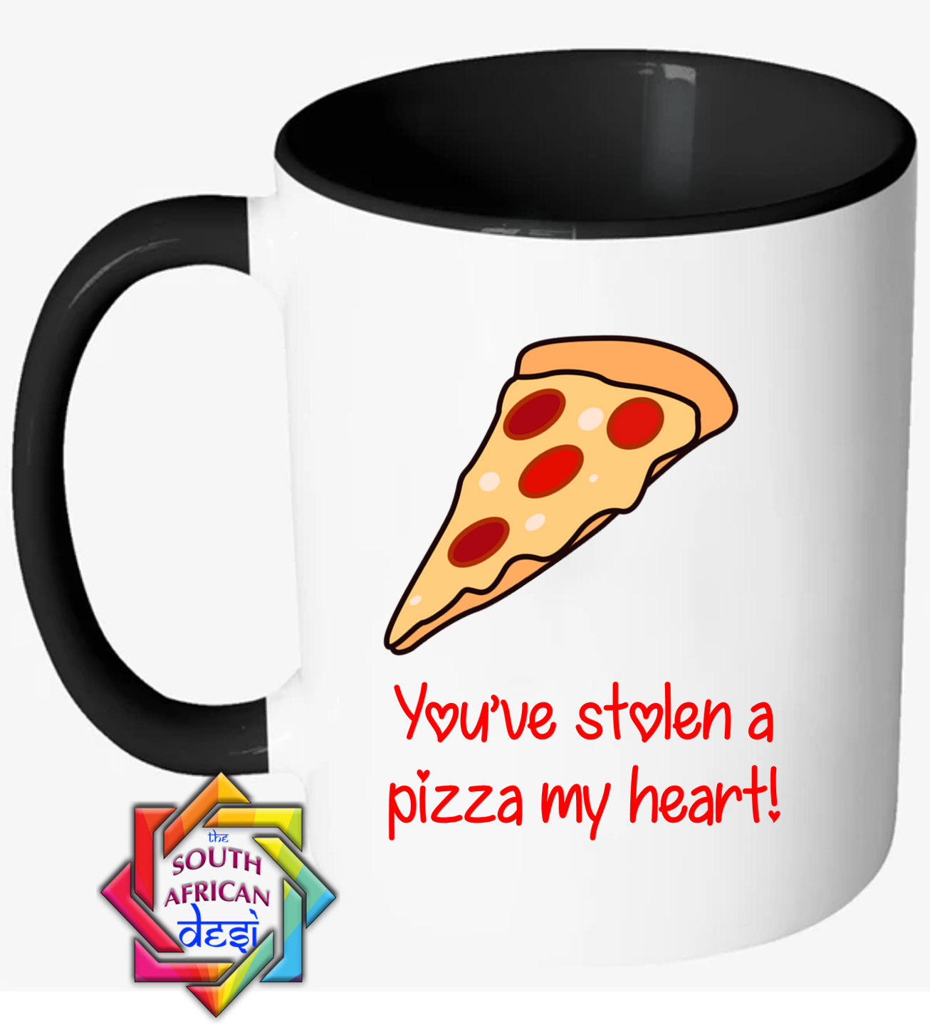 YOU'VE STOLEN A "PIZZA" MY HEART! | VALENTINES DAY MUG