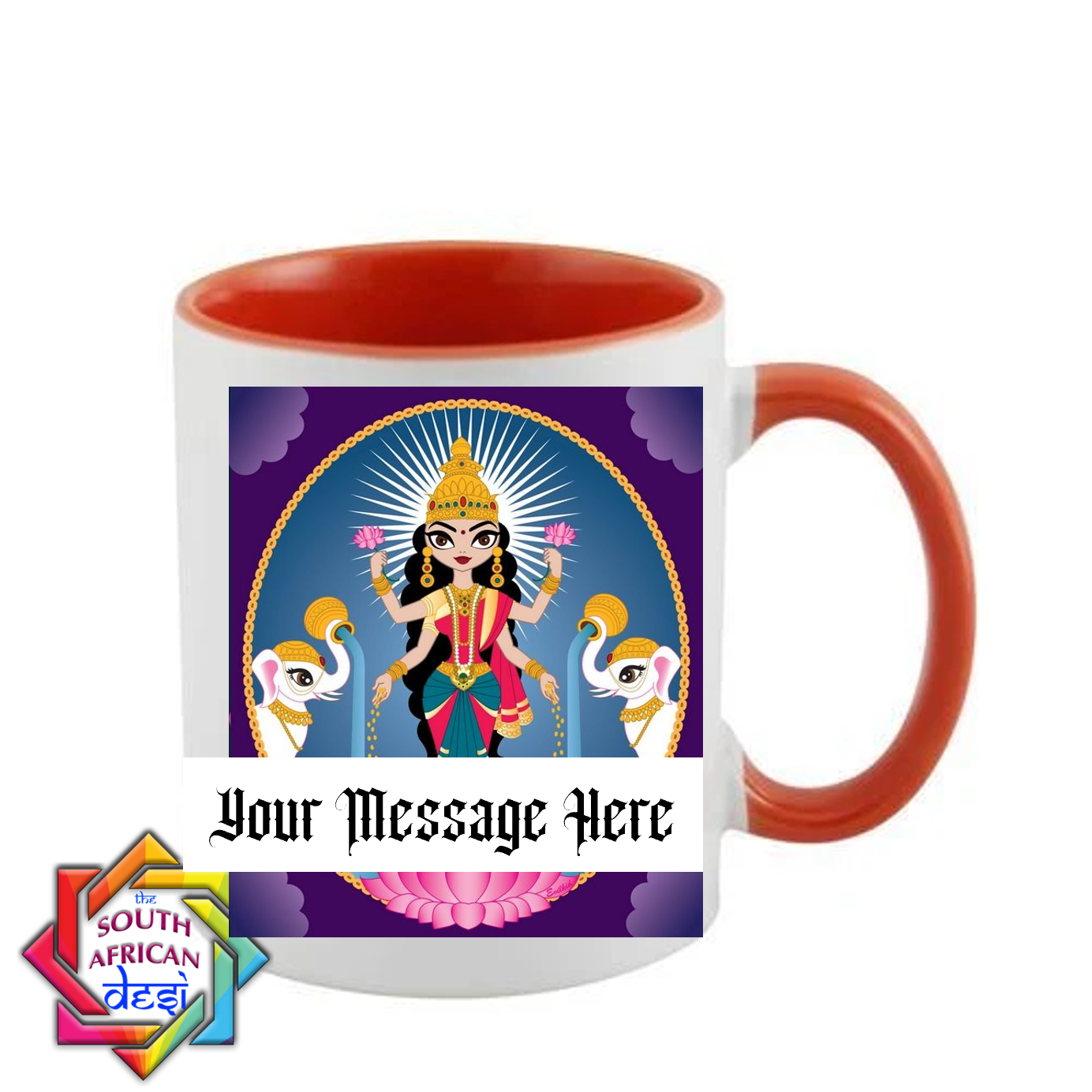 Diwali Maa Lakshmi Mug - Add Your Message