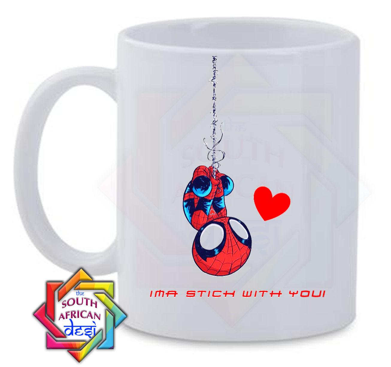 IMA STICK WITH YOU | SPIDER MAN INSPIRED VALENTINES DAY MUG