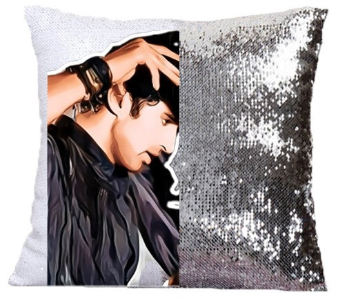 Aashiqui 2 Pop Art Sequenced Scatter Cushion