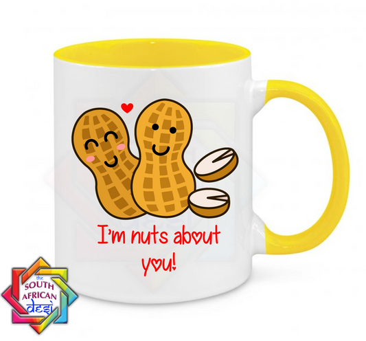 I'M "NUTS" ABOUT YOU! | VALENTINES DAY MUG