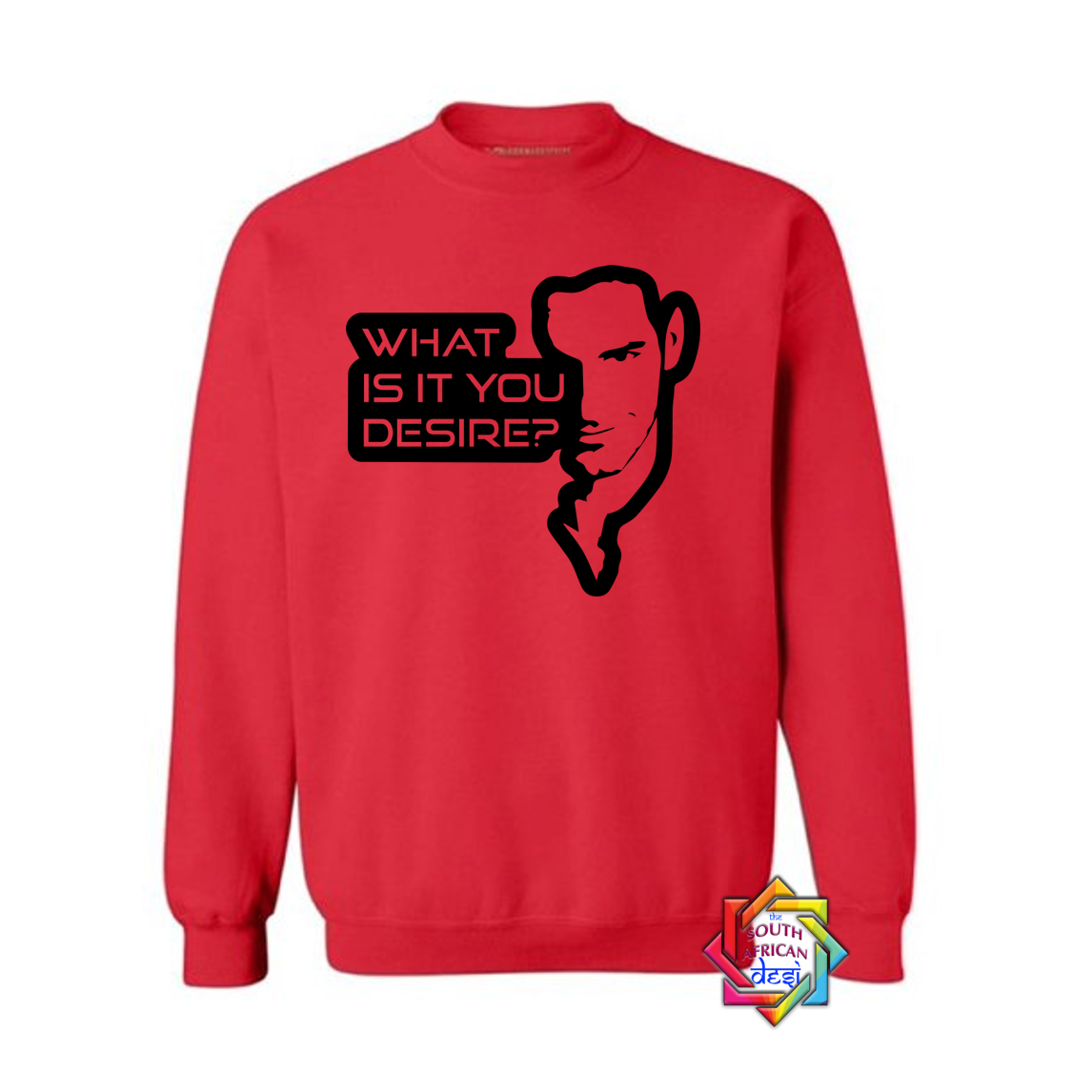 WHAT IS IT YOU DESIRE? | LUCIFER INSPIRED HOODIE/SWEATER | UNISEX