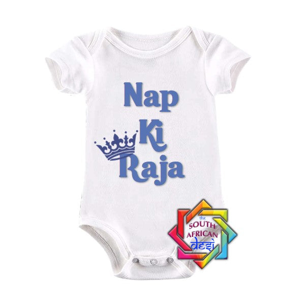 NAP KI RAJA BABY VEST/ONESIE