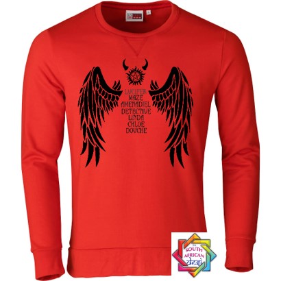 LUCIFER INSPIRED HOODIE/SWEATER | UNISEX