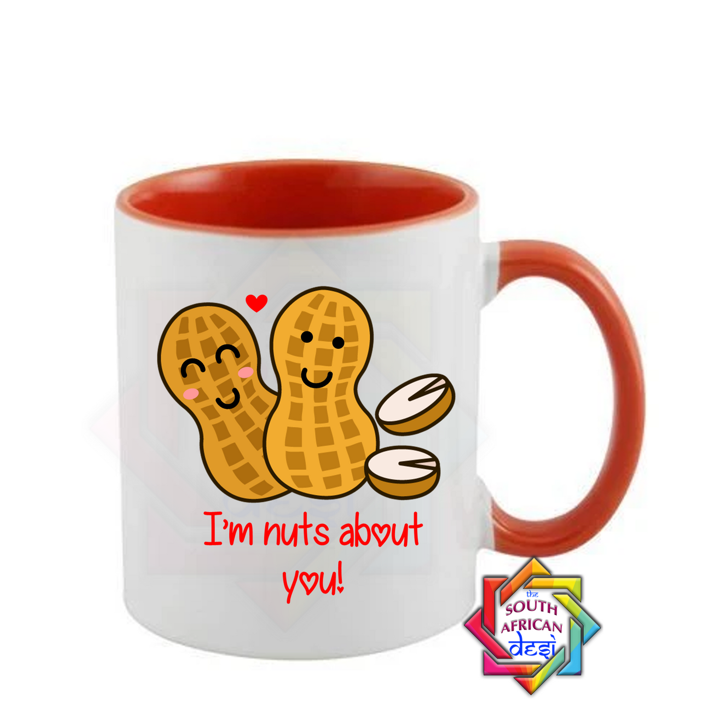 I'M "NUTS" ABOUT YOU! | VALENTINES DAY MUG