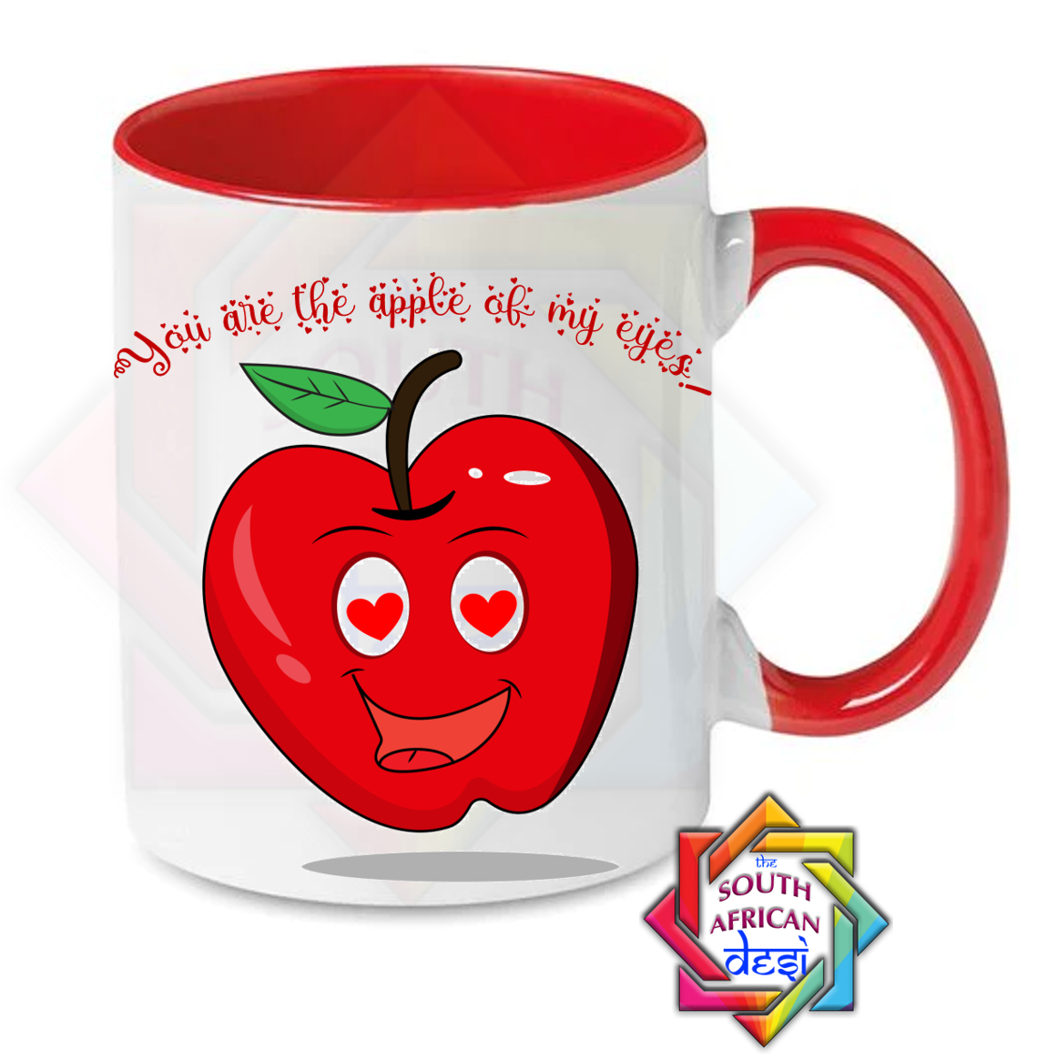 YOU ARE THE APPLE OF MY EYES MUG | VALENTINES DAY