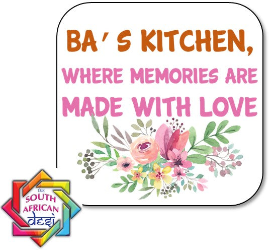BA'S KITCHEN WHERE MEMORIES ARE MADE WITH LOVE FRIDGE MAGNET | MOTHERS DAY