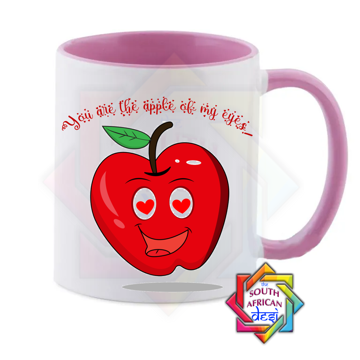 YOU ARE THE APPLE OF MY EYES MUG | VALENTINES DAY