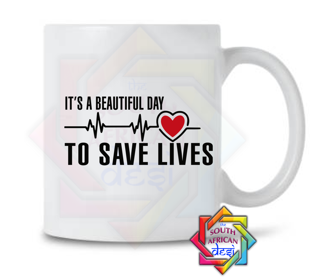 IT'S A BEAUTIFUL DAY TO SAVE LIVES | GREYS ANATOMY INSPIRED MUG