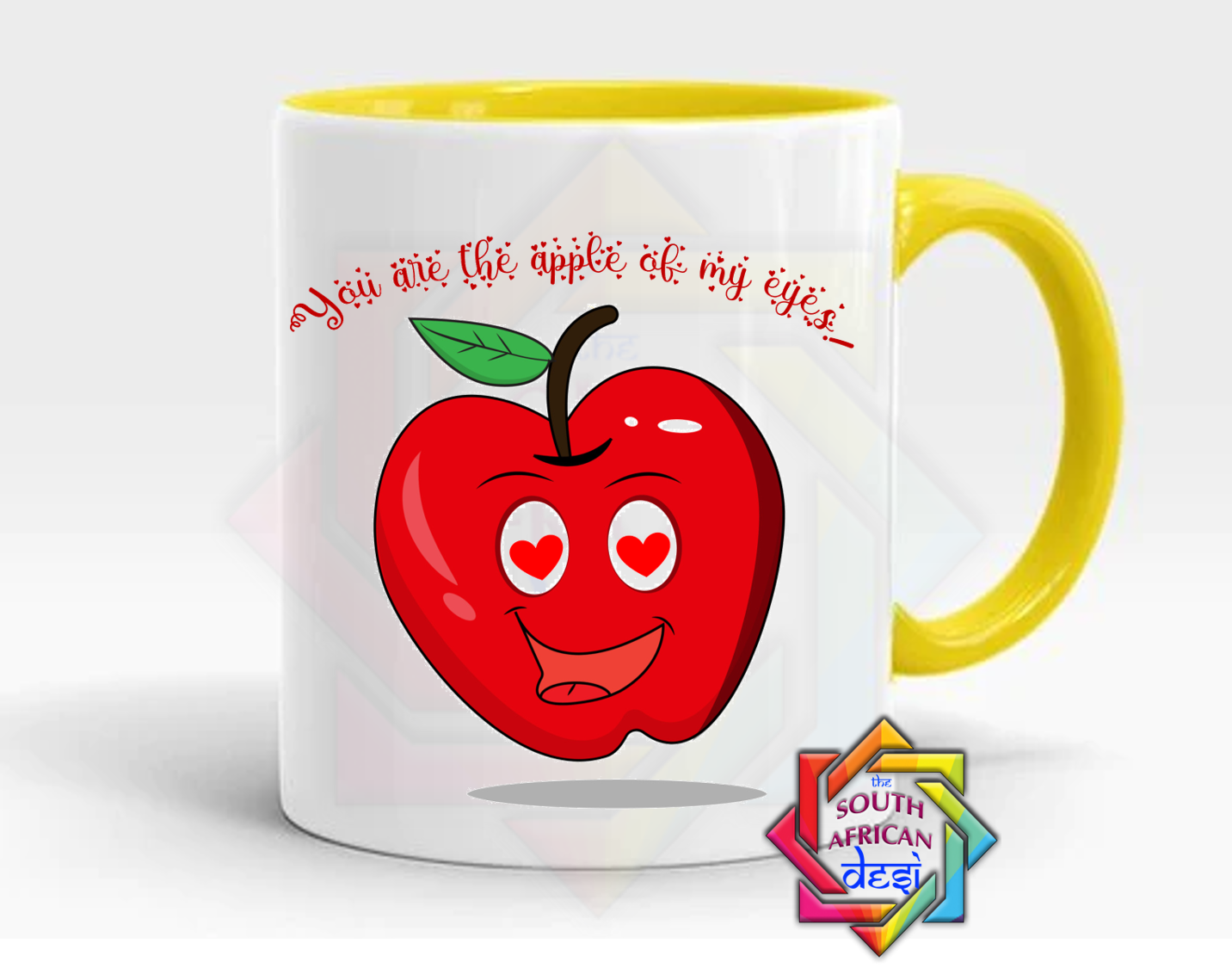 YOU ARE THE APPLE OF MY EYES MUG | VALENTINES DAY