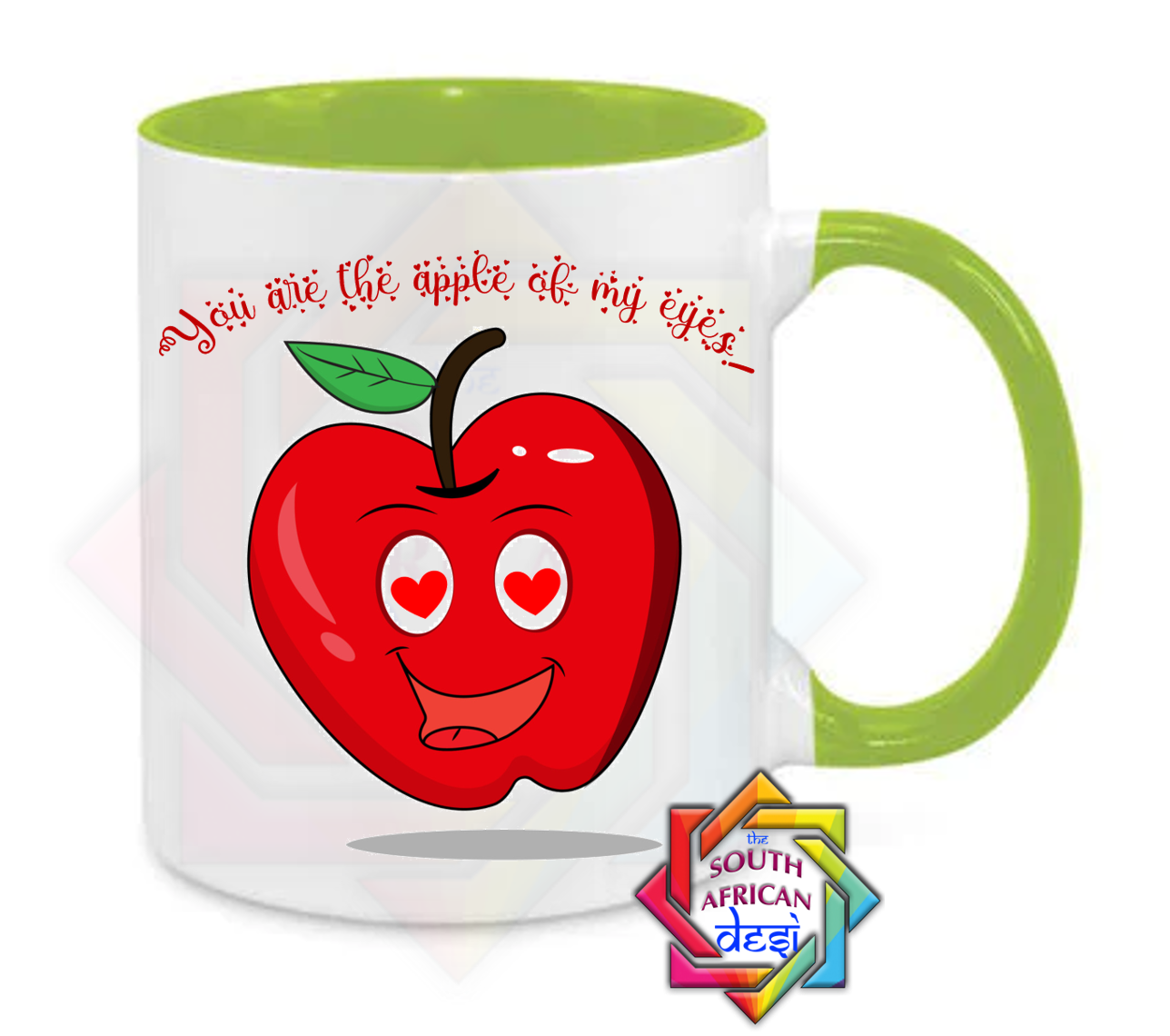 YOU ARE THE APPLE OF MY EYES MUG | VALENTINES DAY