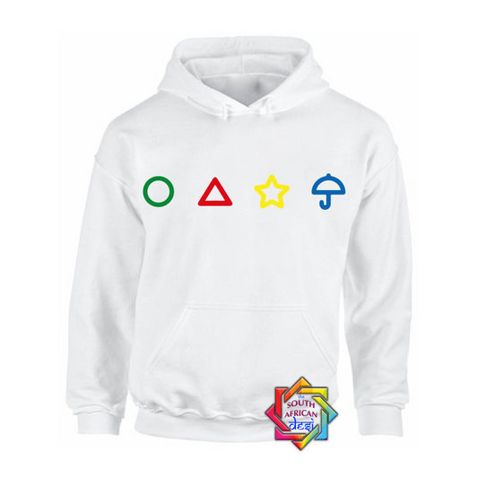 SYMBOLS | SQUID GAMES INSPIRED HOODIE/SWEATER | UNISEX