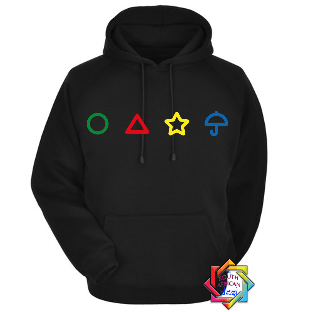 SYMBOLS | SQUID GAMES INSPIRED HOODIE/SWEATER | UNISEX