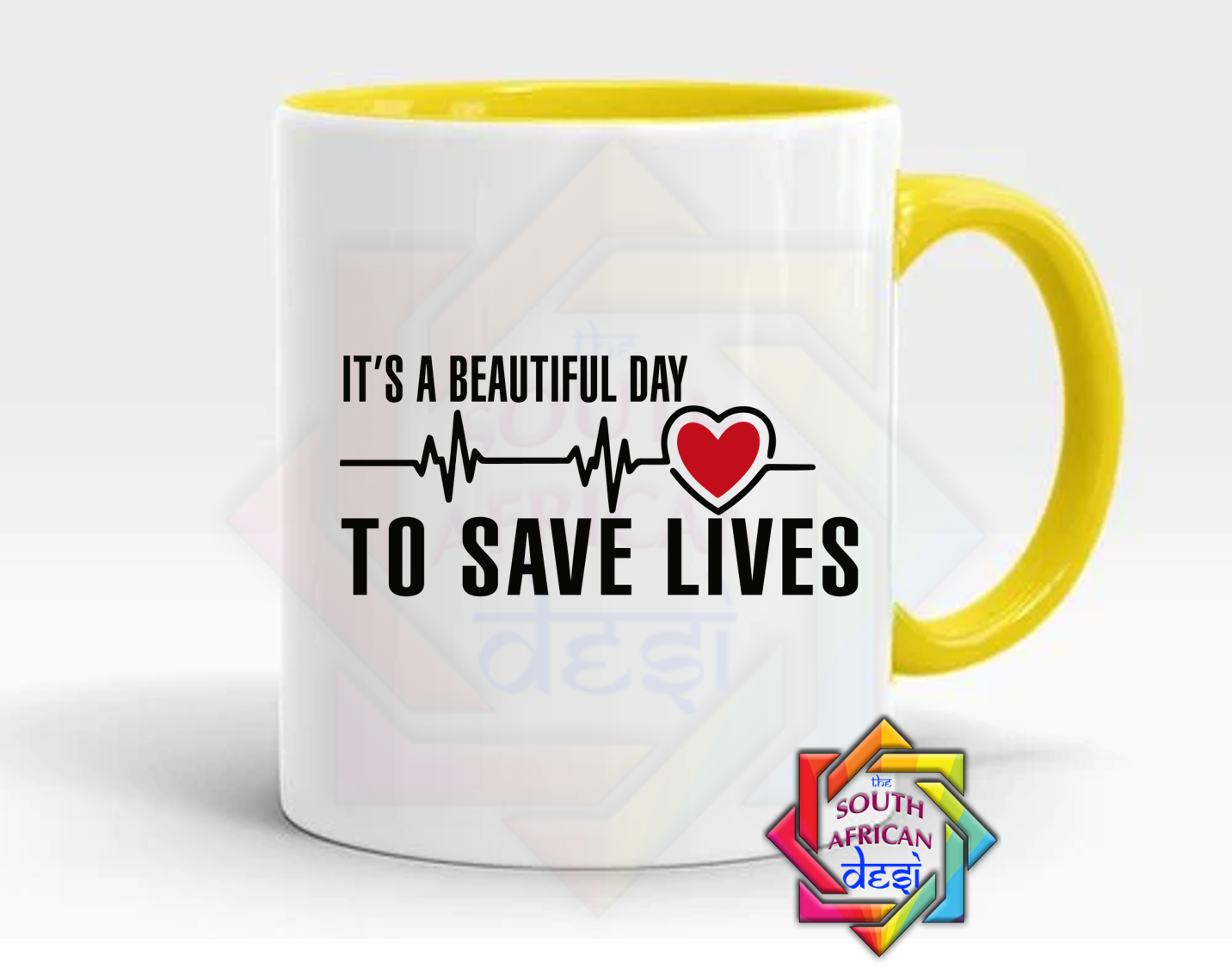 IT'S A BEAUTIFUL DAY TO SAVE LIVES  | GREYS ANATOMY INSPIRED MUG