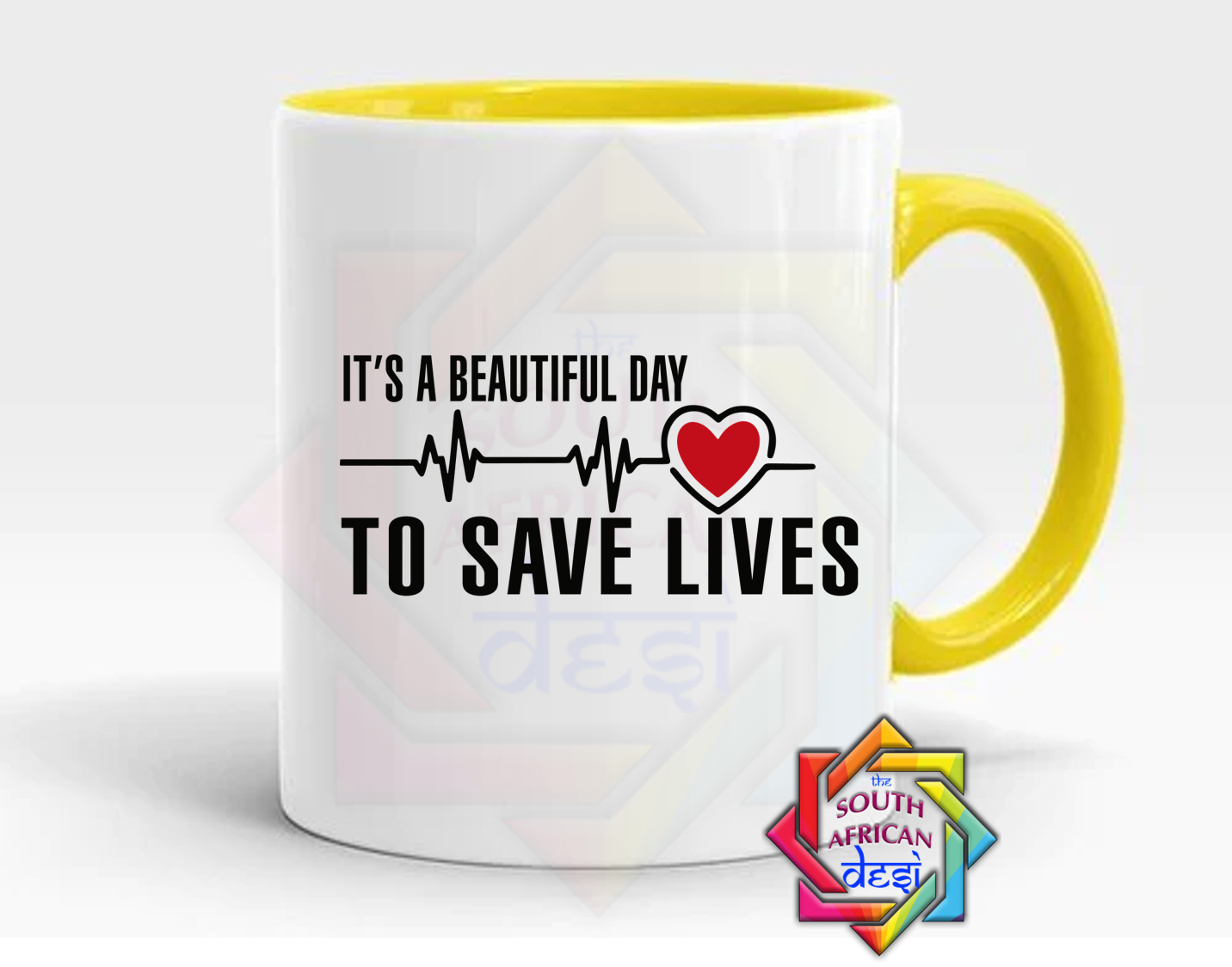 IT'S A BEAUTIFUL DAY TO SAVE LIVES | GREYS ANATOMY INSPIRED MUG