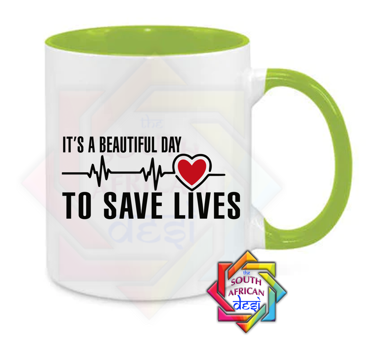 IT'S A BEAUTIFUL DAY TO SAVE LIVES | GREYS ANATOMY INSPIRED MUG