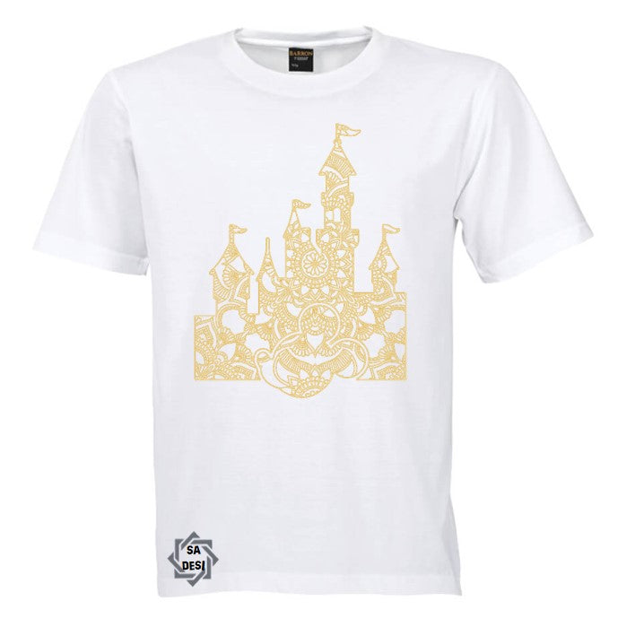 Disney Castle Mandala T shirt