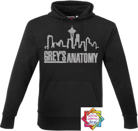 GREY'S ANATOMY SKYLINE HOODIE/SWEATER | UNISEX