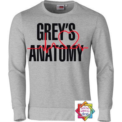 GREY'S ANATOMY HEARTBEAT HOODIE/SWEATER | UNISEX