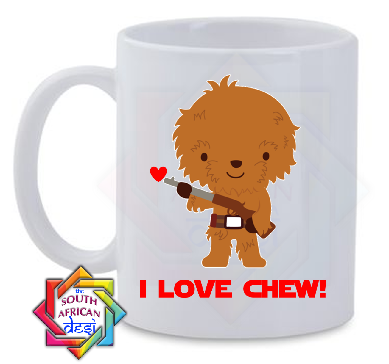 I LOVE CHEW! | STAR WARS INSPIRED VALENTINES DAY MUG