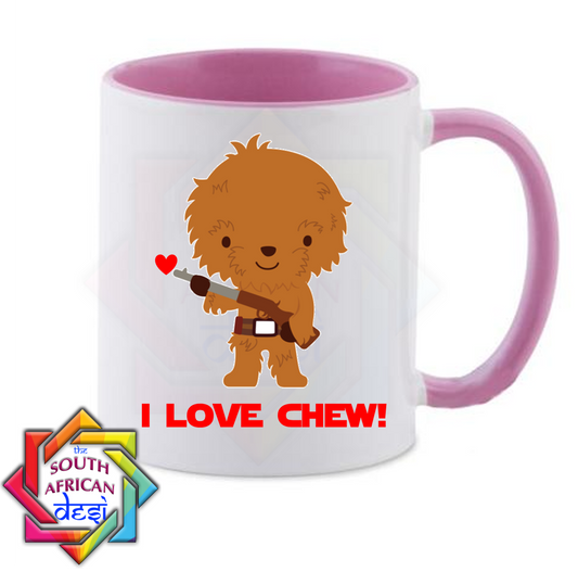 I LOVE CHEW! | STAR WARS INSPIRED VALENTINES DAY MUG