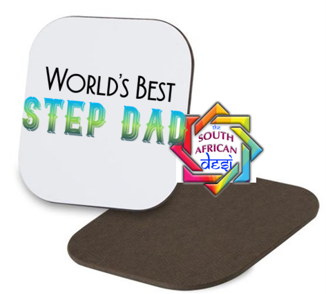 World's Best Step Dad Coaster | Fathers Day