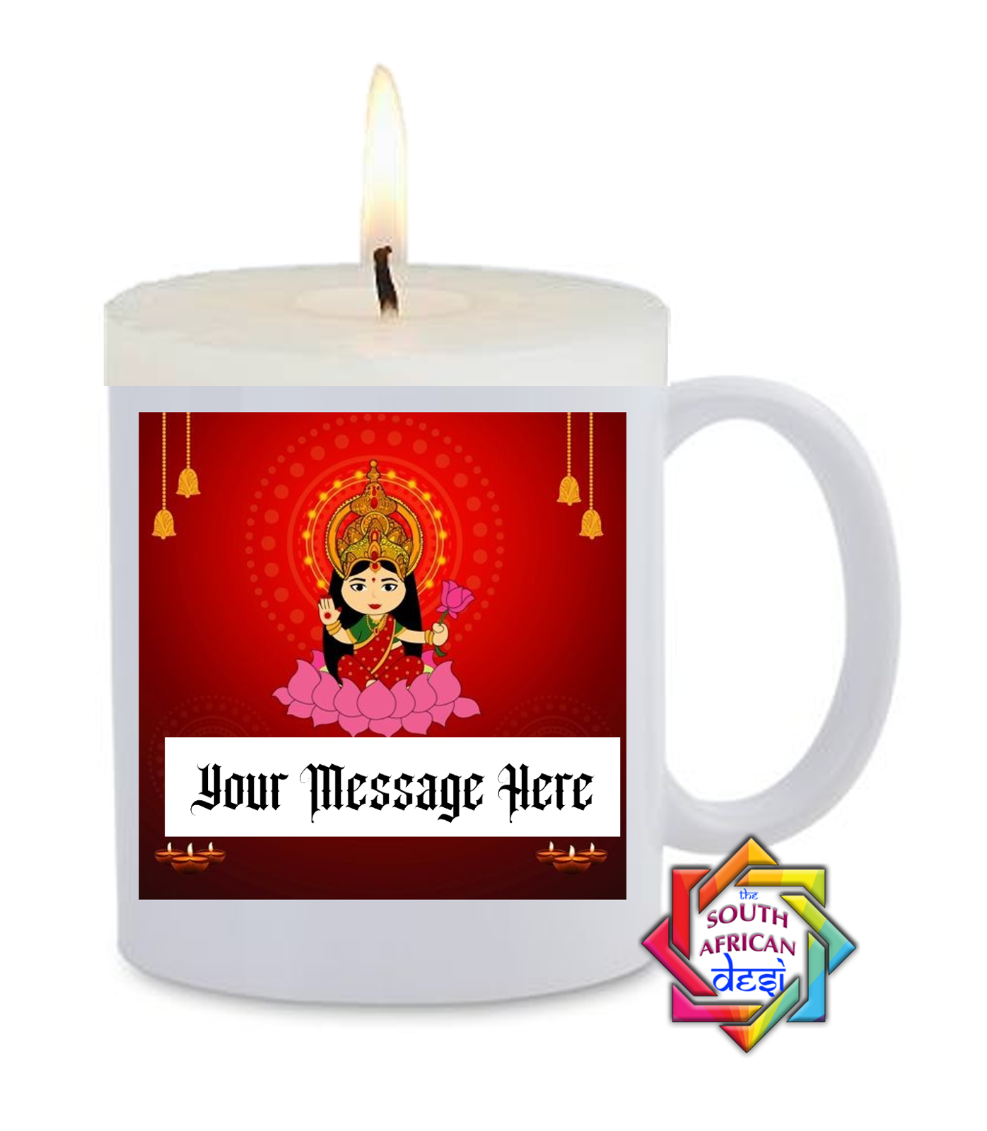 Diwali Maa Lakshmi Mug - Add Your Message