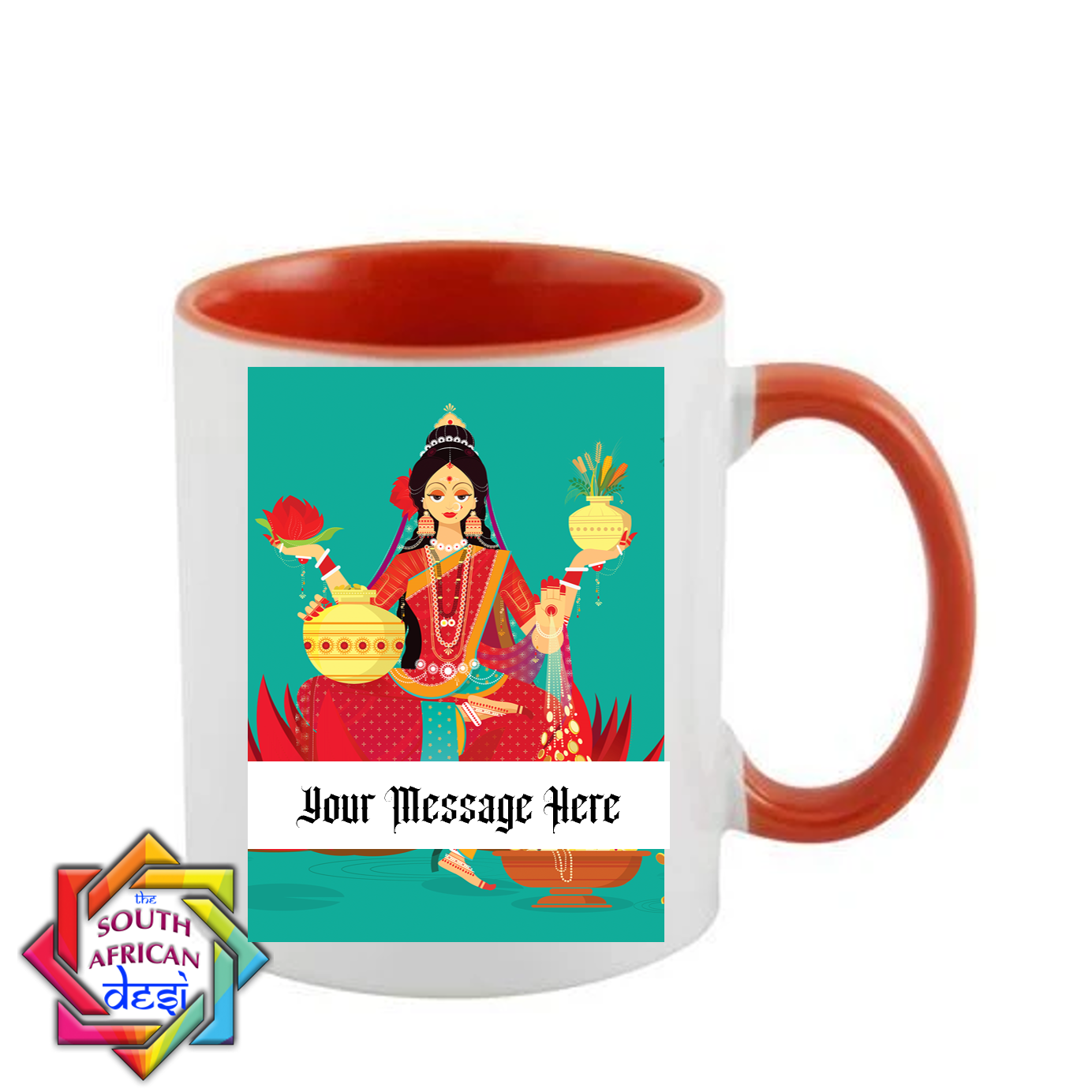 Diwali Maa Lakshmi Mug - Add Your Message