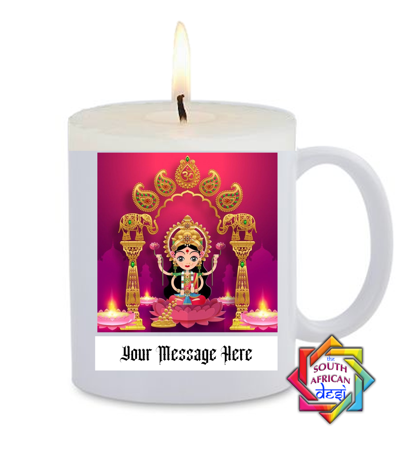 Diwali Maa Lakshmi Mug - Add Your Message