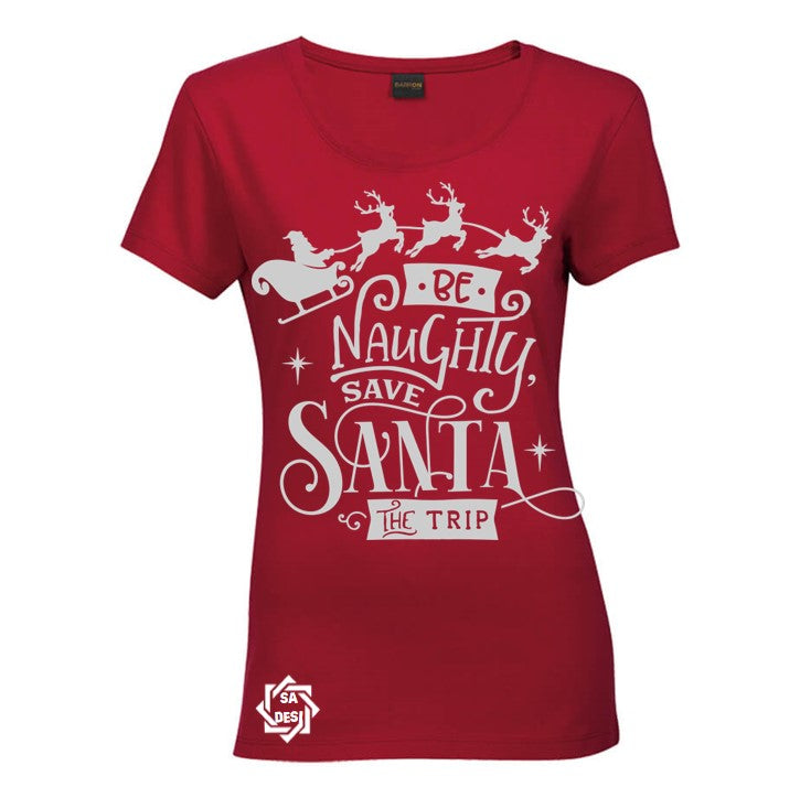 Be Naughty, Save Santa The Trip T-shirt