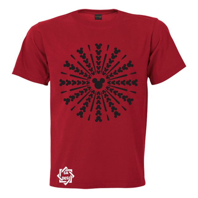 Mickey Mouse Mandala T shirt