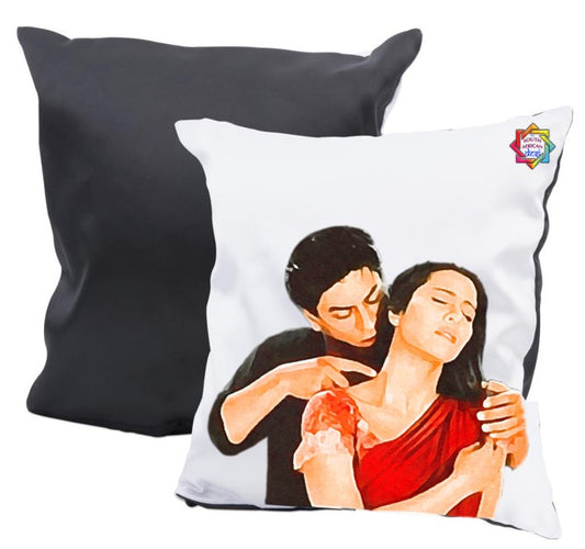 Shahrukh Khan Kajol Rain Dance Pop Art Scatter Cushion