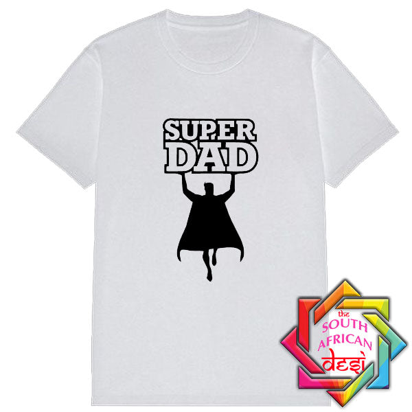 SUPER DAD SUPERMAN T SHIRT / FATHERS DAY