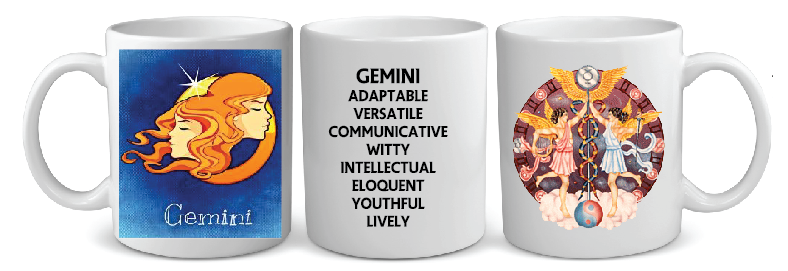 ZODIAC SERIES 3 • GEMINI MUG