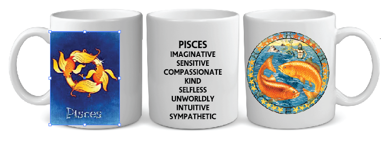 ZODIAC SERIES 3 • PISCES MUG