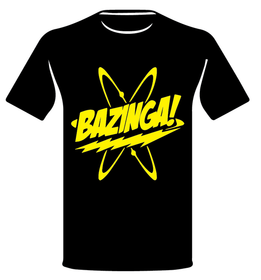BAZINGA • BIG BANG THEORY INSPIRED T SHIRT