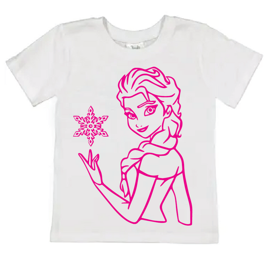 Elsa Kids T•shirt 2 | Personalize (Add Name at the back)