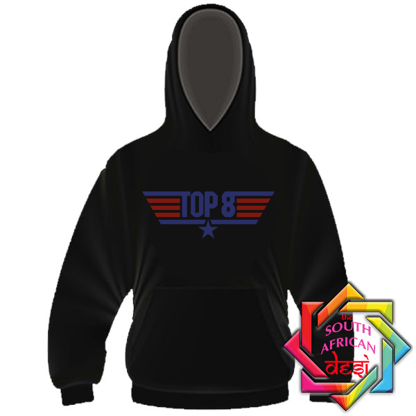 TOP GUN MAVERICK TOP 8 HOODIE SWEATER