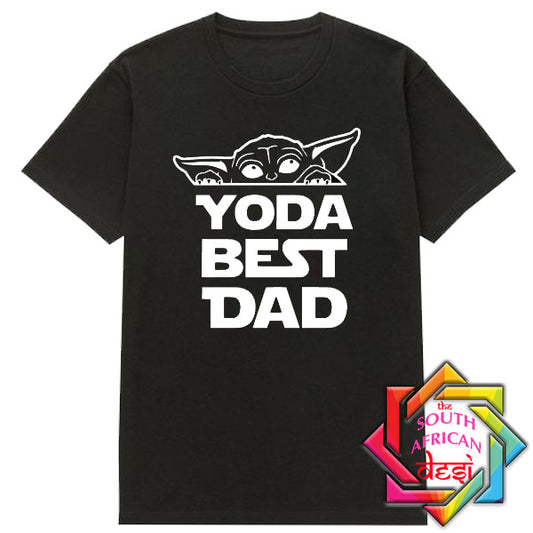 YODA THE BEST DAD  T SHIRT / FATHERS DAY