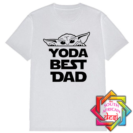 YODA THE BEST DAD  T SHIRT / FATHERS DAY
