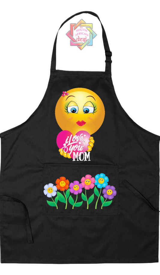EMOTICON INSPIRED MOTHER'S DAY APRON 03