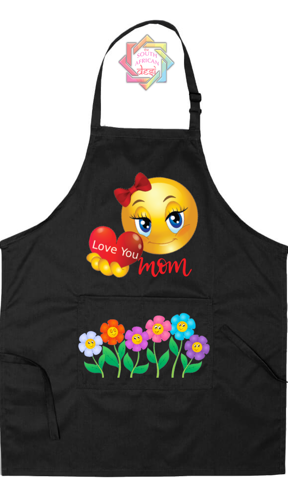 EMOTICON INSPIRED MOTHER'S DAY APRON 14