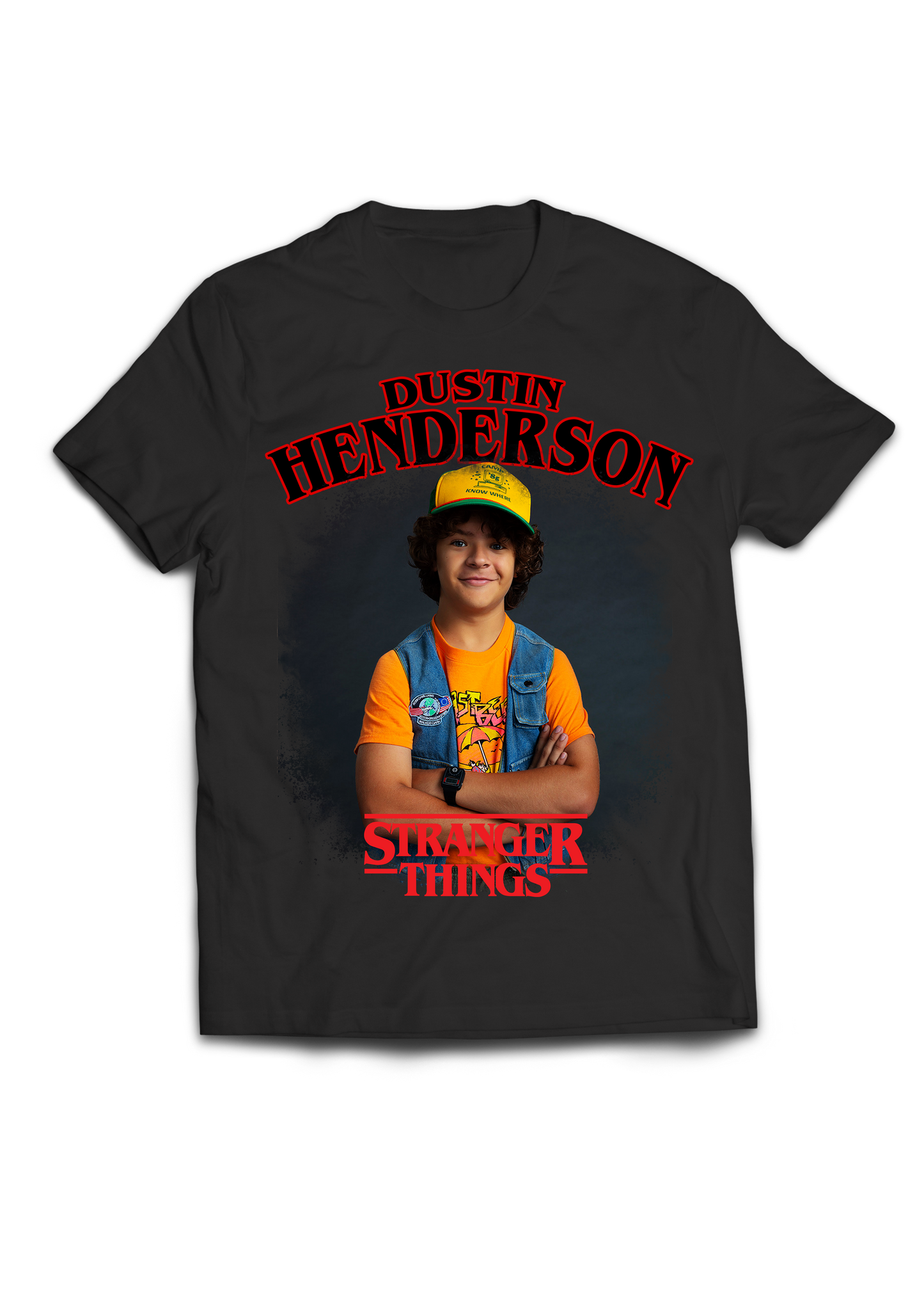 STRANGER THINGS INSPIRED T SHIRT ST5-128 DUSTIN HENDERSON 2
