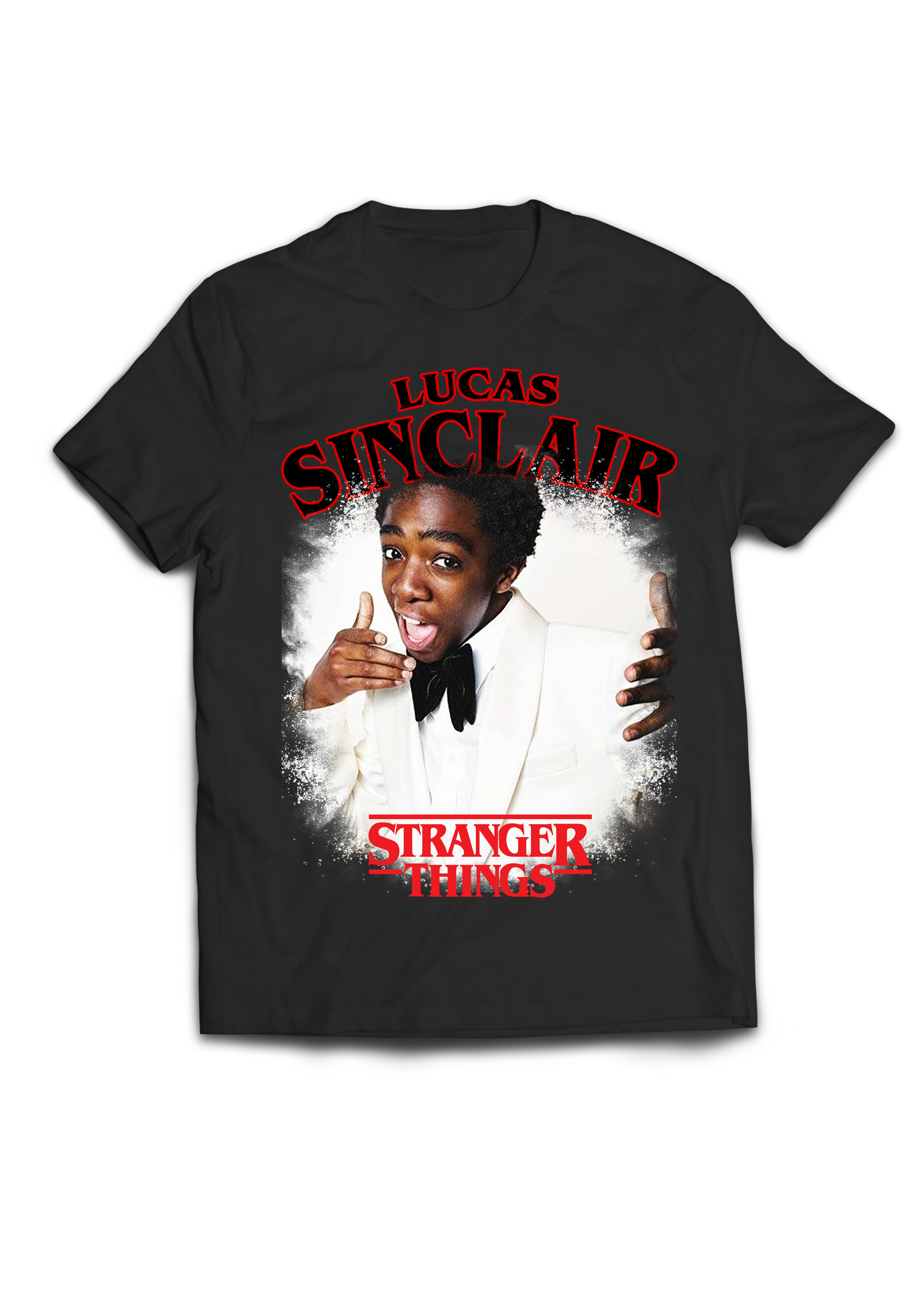 STRANGER THINGS INSPIRED T SHIRT ST5-134 LUCAS SINCLAIR 1