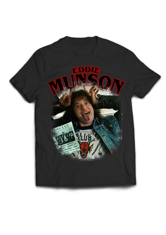 STRANGER THINGS INSPIRED T SHIRT ST5-140 EDDIE MUNSON